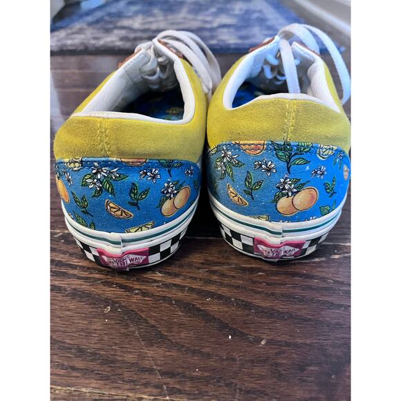 Vans Shoes Custom Lemon and Lime Design Men’s Size 13 - Picture 5 of 7
